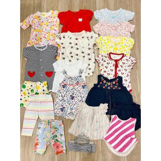 ベビーギャップ(babyGAP)の新品美品20点セット＋おまけ四つ　ブランド多数サイズ60・70 おまとめ売り(その他)