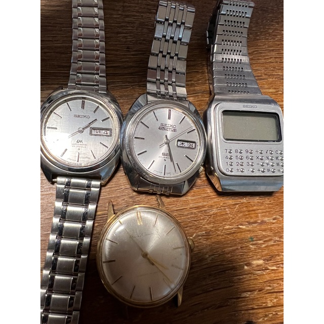 SEIKO - セイコー腕時計 ジャンク アンティーク 腕時計 4本の通販 by