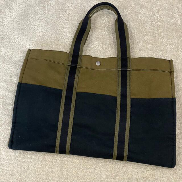 エルメス　HERMES ハンドバッグ　フールトゥ　ブラック　カーキ