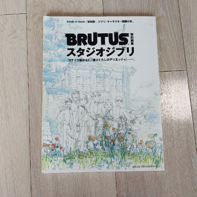 マガジンハウス(マガジンハウス)のBRUTUS特別編集スタジオジブリ エンタメ/ホビーの本(アート/エンタメ)の商品写真