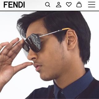 フェンディ(FENDI)のFENDI フェンディ サングラス メガネ ズッカ柄 ブランド 新品 男女兼用(サングラス/メガネ)