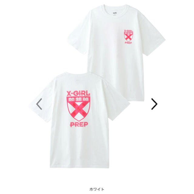 エックスガール　PREP S/S TEE X-girl xg