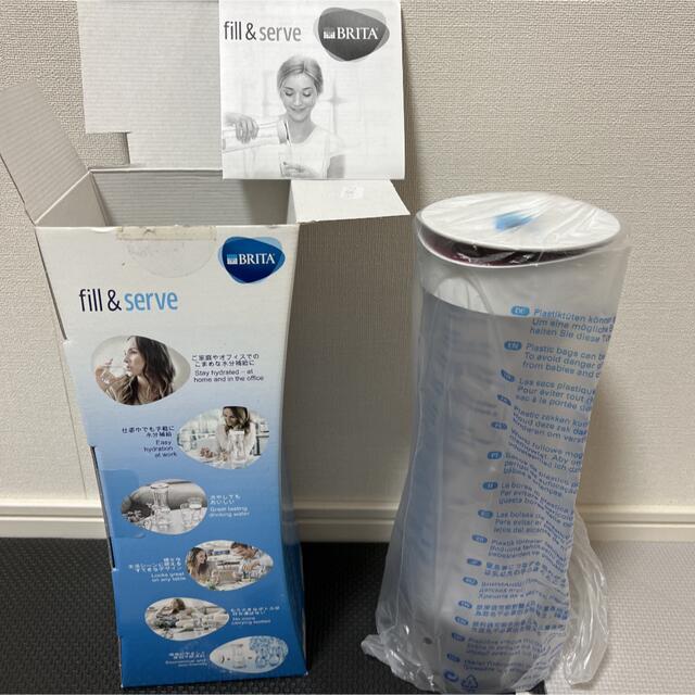 BRITA 浄水機能付きカラフェ インテリア/住まい/日用品のキッチン/食器(浄水機)の商品写真