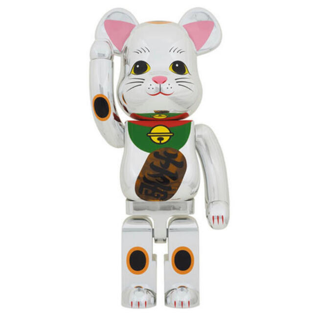 【国内発送】 BE@RBRICK - BE@RBRICK 招き猫 銀メッキ 発光 1000％ その他 - simbalisme.com