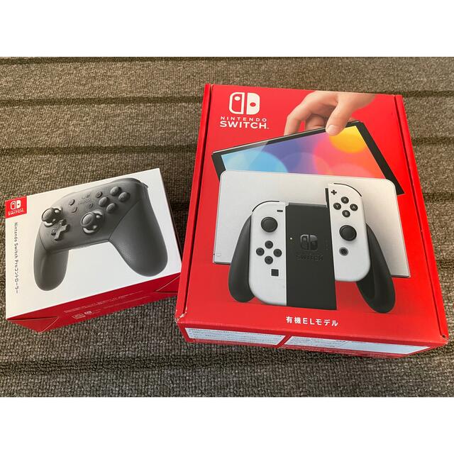 Nintendo Switch 有機ELモデル ホワイト　プロコン