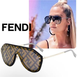 フェンディ(FENDI)のFENDI フェンディ サングラス メガネ ズッカ柄 ブランド 新品 男女兼用(サングラス/メガネ)