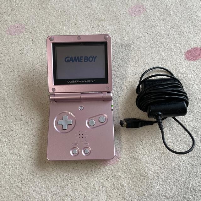 ゲームボーイアドバンスSP本体+充電器 ふと ゲームボーイアドバンスSP本体+充電器 ふと