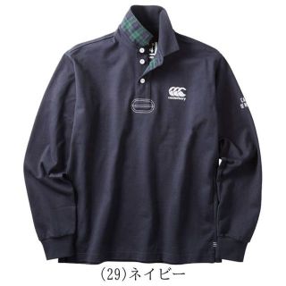 カンタベリー(CANTERBURY)の新品カンタベリー ロングスリーブ ラガーポロシャツ(Tシャツ/カットソー(七分/長袖))