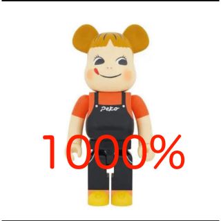 ベアブリック(BE@RBRICK)のBE@RBRICK ペコちゃん　コーヒーミルキー　1000%(キャラクターグッズ)