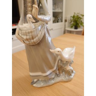 【極美品 無欠損 希少】LLADRO リヤドロ No.4815『ガチョウと