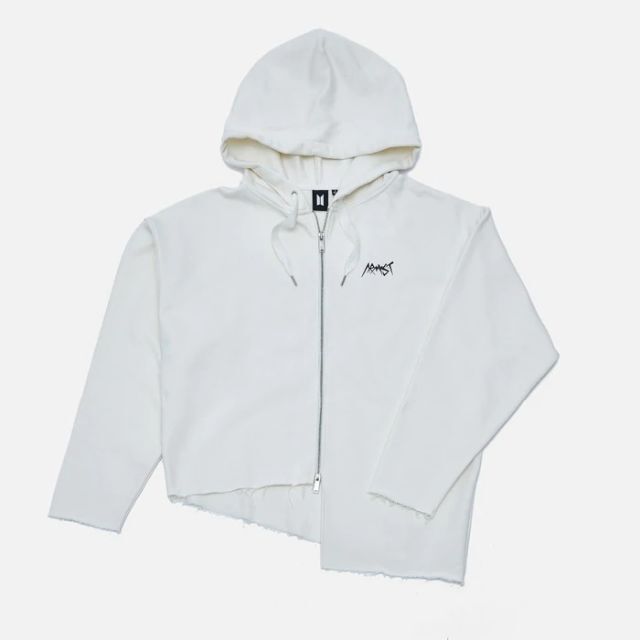 BTS 黒 L JUNGKOOK ZIP-UP HOODY パーカー