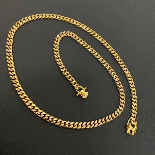 喜平ネックレス 6mm 45cm 36g 金ネックレス 18k ゴールドチェーン メンズのアクセサリー(ネックレス)の商品写真