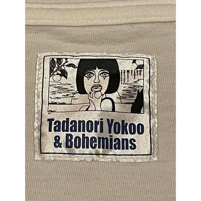 Bohemians(ボヘミアンズ)の【古着　L　ホワイト　ボヘミアンズ　THE BEATLES　tシャツ】 メンズのトップス(Tシャツ/カットソー(半袖/袖なし))の商品写真