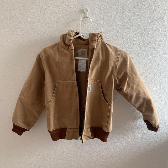 carhartt(カーハート)のおにぎり様専用　カーハート　ダック　ジャケット　120cmくらい キッズ/ベビー/マタニティのキッズ服男の子用(90cm~)(ジャケット/上着)の商品写真