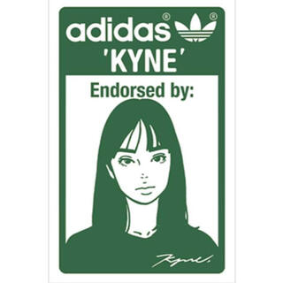 アディダス(adidas)のKYNE adidas シルクスクリーン250万(絵画/タペストリー)