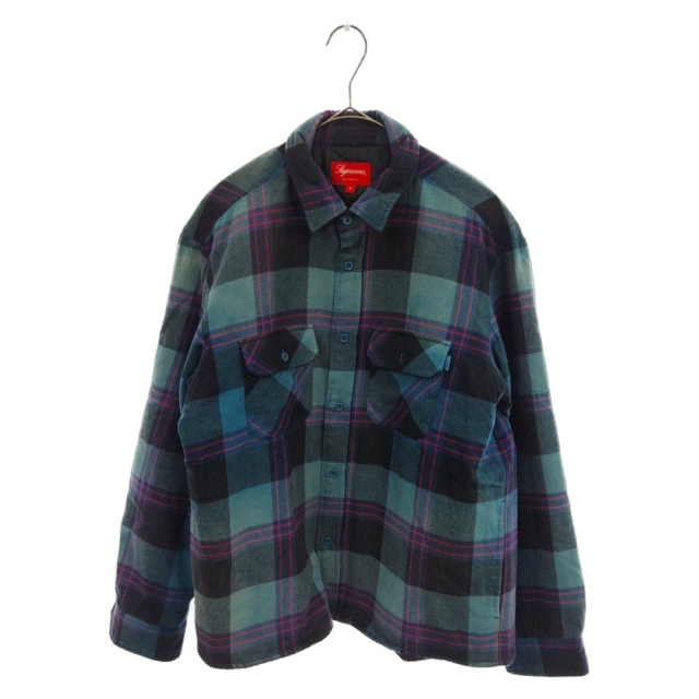 SUPREME シュプリーム 20AW Quilted Flannel Shirt キルティング