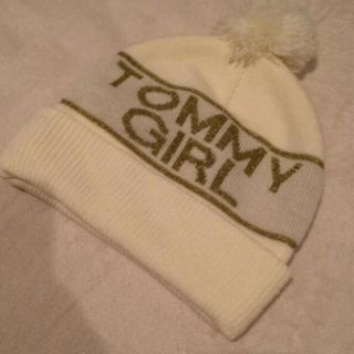 トミーガール(tommy girl)のTommy girl ニット帽(ニット帽/ビーニー)