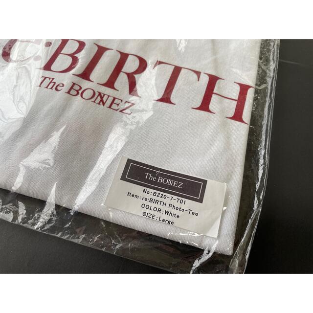 The BONEZ RE BIRTH Tシャツ（L）白【新品未使用】の通販 by がひー