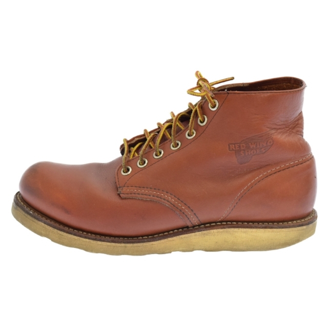 RED WING レッド ウイング 8166 CLASSIC PLAIN TOE プレーントゥ ワークブーツ ブラウン ワイズD