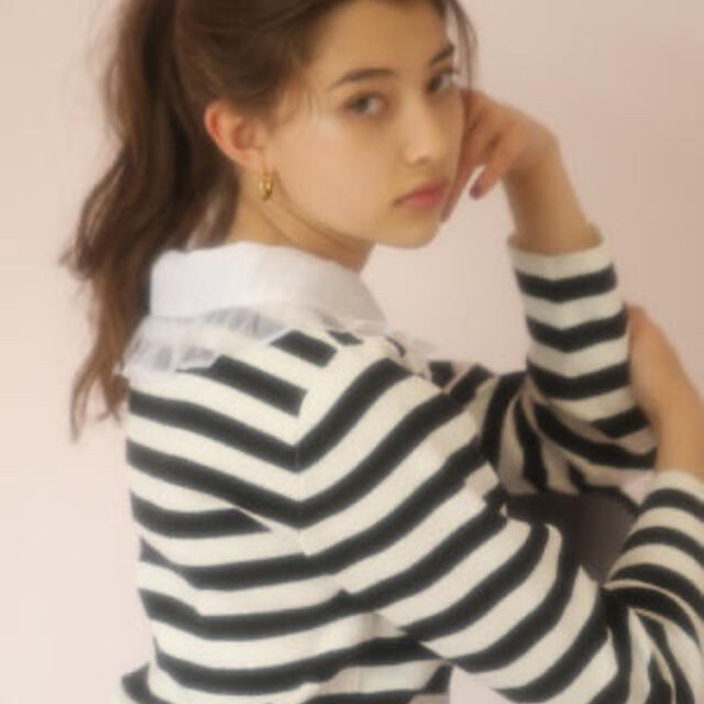Bibiy ボーダー ニット 訳あり