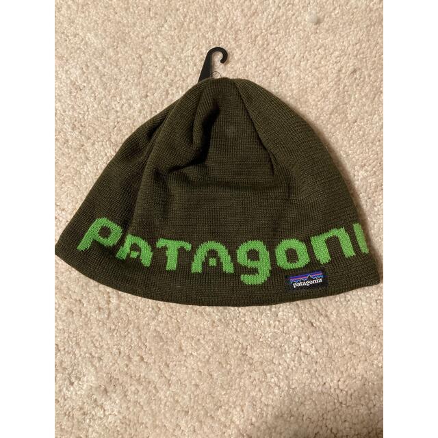 激安本物 patagonia パタゴニア キッズ ニット帽 Sサイズ