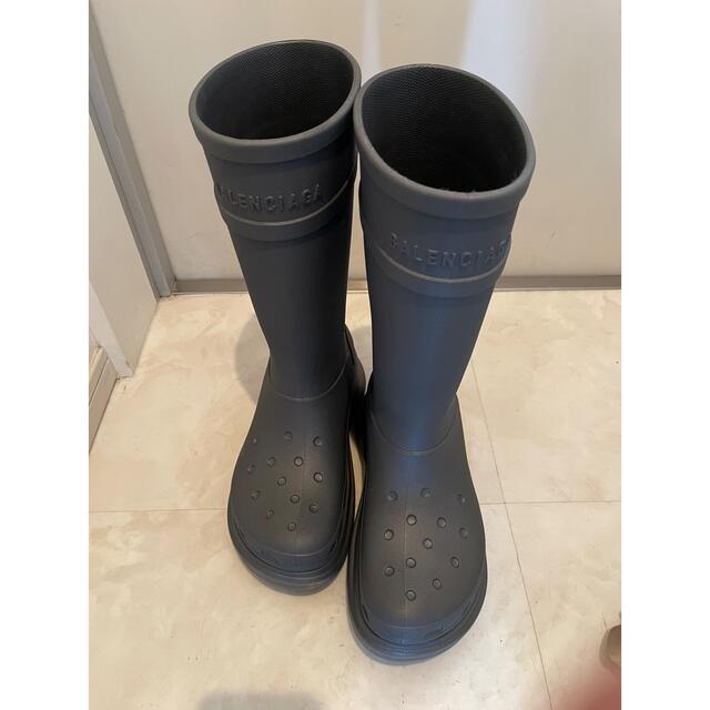 Balenciaga Crocs 41 grey クロックス