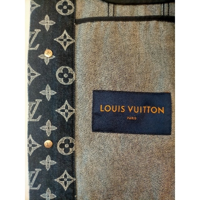 LOUIS VUITTON(ルイヴィトン)のルイヴィトン 18AW モノグラム デニムジャケット サイズ44 メンズのジャケット/アウター(Gジャン/デニムジャケット)の商品写真