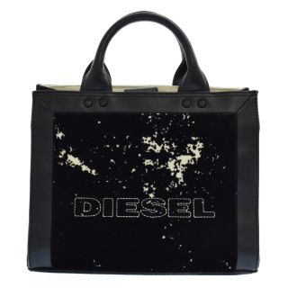 ディーゼル(DIESEL)のDIESEL ディーゼル フロッキープリント2wayトートバッグ ショルダーバッグ(ショルダーバッグ)