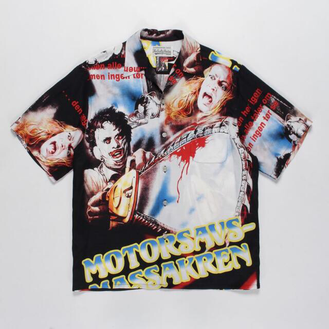 定価以下　wacko maria 悪魔のいけにえ　HAWAIIAN SHIRT