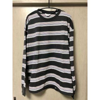 アンユーズド(UNUSED)の専用　unused ボーダー　Tシャツ　カットソー　新品　2(Tシャツ/カットソー(七分/長袖))