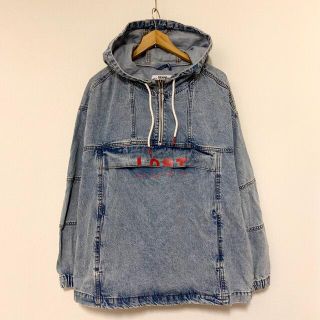 ベルシュカ(Bershka)のBershka(ESP)LOSTビッグシルエットデニムアノラック(ブルゾン)