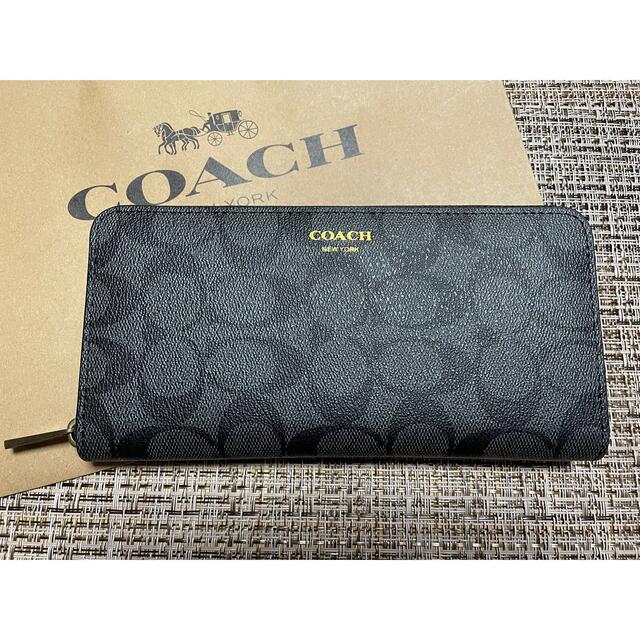 COACH コーチ長財布 F74597 メンズレディース