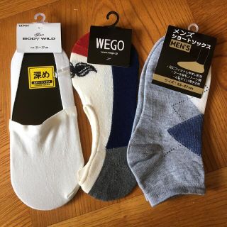 ウィゴー(WEGO)の靴下　3足(ソックス)