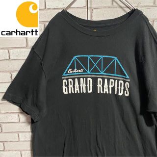 カーハート(carhartt)の90s 古着 カーハート プリントロゴ ビッグシルエット ゆるだぼ(Tシャツ/カットソー(半袖/袖なし))