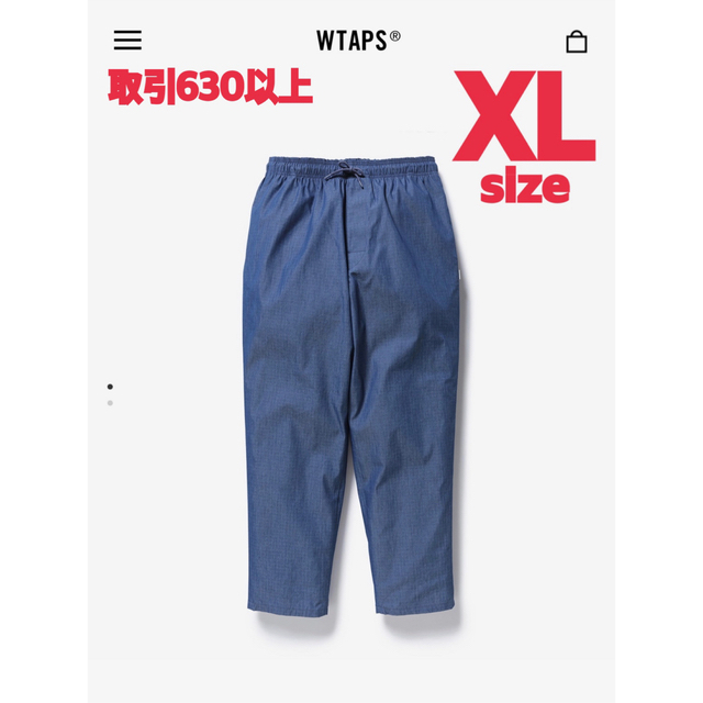 WTAPS 22SS SEAGULL 03 TROUSERS INDIGO XL39tcry