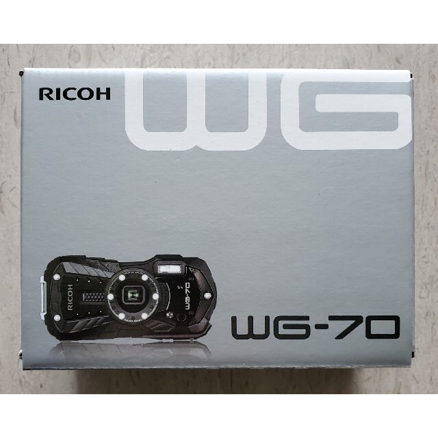 【新品・未使用】リコー デジタルカメラ WG-70 ブラック
