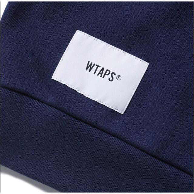 W)taps(ダブルタップス)のWTAPS 22SS ACADEMY SWEATER NAVY XLサイズ メンズのトップス(スウェット)の商品写真