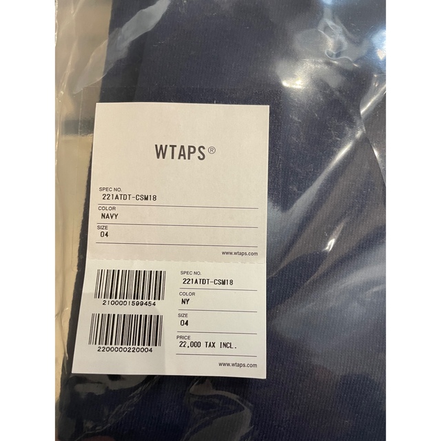 WTAPS 22SS ACADEMY SWEATER NAVY XLサイズ