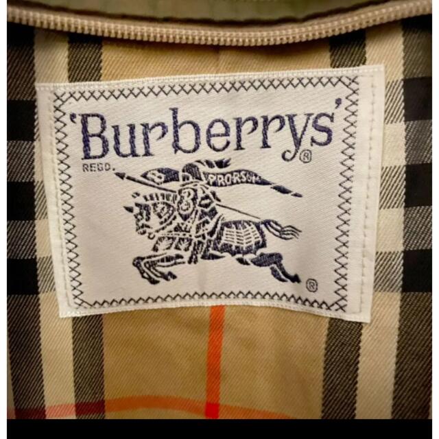 極美品！Burberryステンカラーコート　玉虫　カーキ