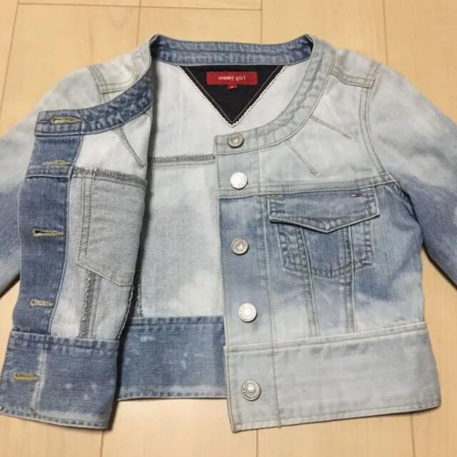 tommy girl トミーガール ショート丈 デニム ジャケット Ｓの通販 by ゆき's shop｜トミーガールならラクマ