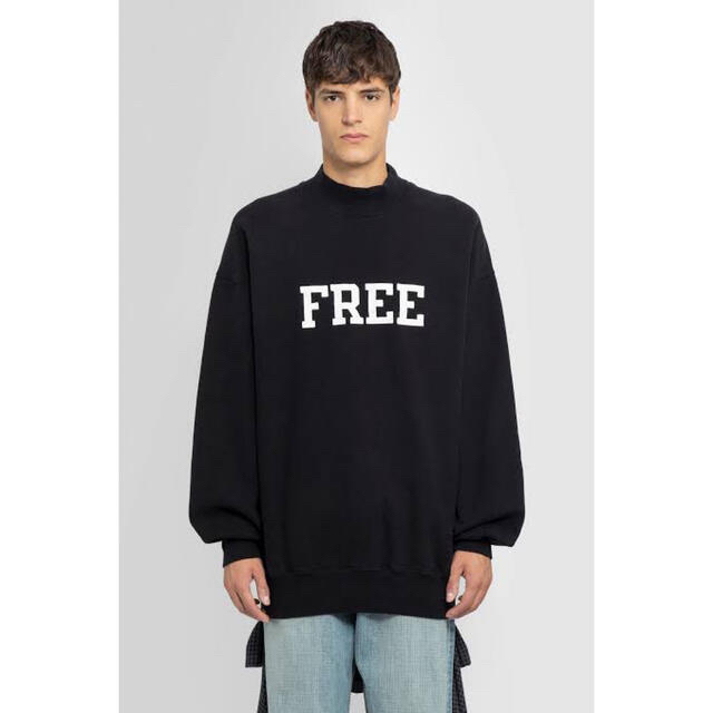 balenciaga free crew-neck sweatshirt