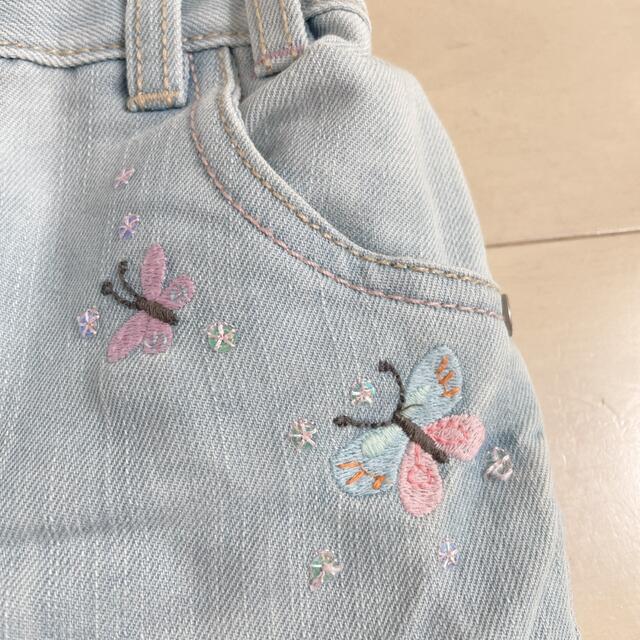 NEXT(ネクスト)の専用　ネクスト　3〜4歳　104 デニム　パンツ　ジーパン　刺繍　女の子　花柄 キッズ/ベビー/マタニティのキッズ服女の子用(90cm~)(パンツ/スパッツ)の商品写真