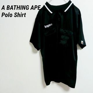 アベイシングエイプ(A BATHING APE)のA BATHING APE　アベイシングエイプ　ポロシャツ(ポロシャツ)