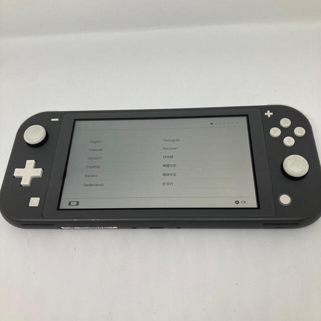 Nintendo Switch lite グレー