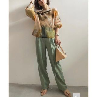 アメリヴィンテージ(Ameri VINTAGE)のAmeri VINTAGE STRAIGHT-LEG PANTS(カジュアルパンツ)