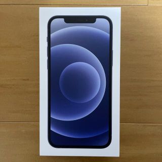 アイフォーン(iPhone)のアップル iPhone12 64GB ブラック au(スマートフォン本体)