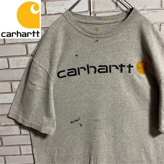 カーハート(carhartt)の90s 古着 カーハート プリントロゴ ビッグシルエット ゆるだぼ(Tシャツ/カットソー(半袖/袖なし))