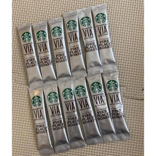 スターバックスコーヒー(Starbucks Coffee)のスタバ　VIA パイクプレイスロースト(コーヒー)