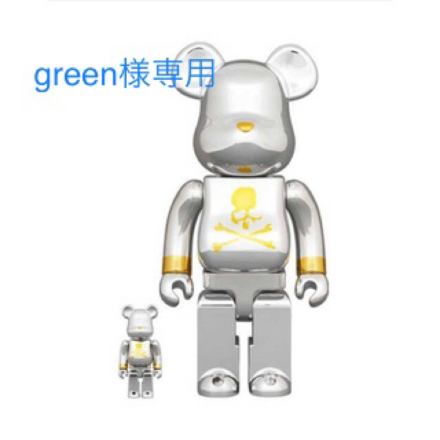 その他BE@RBRICK mastermind JAPAN SILVER 3体セット