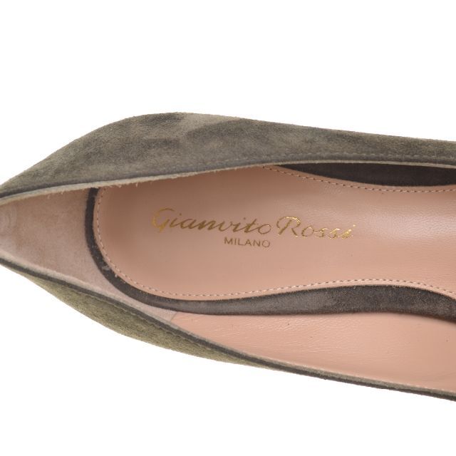 DEUXIEME CLASSE - Gianvito Rossi 7cm スウェードポインテッドトゥ